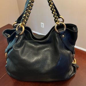 Michael Kors Black Leather Bag